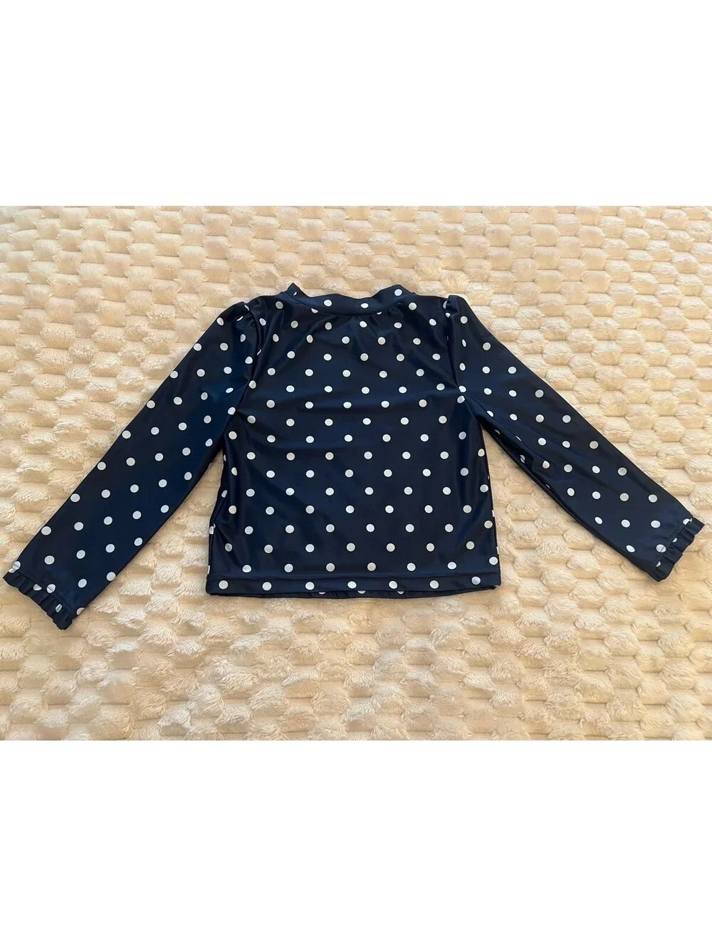 Carter’s Girls 2-pk Long Sleeve Rash Guards, Ruffle sleeves (sz 4T)